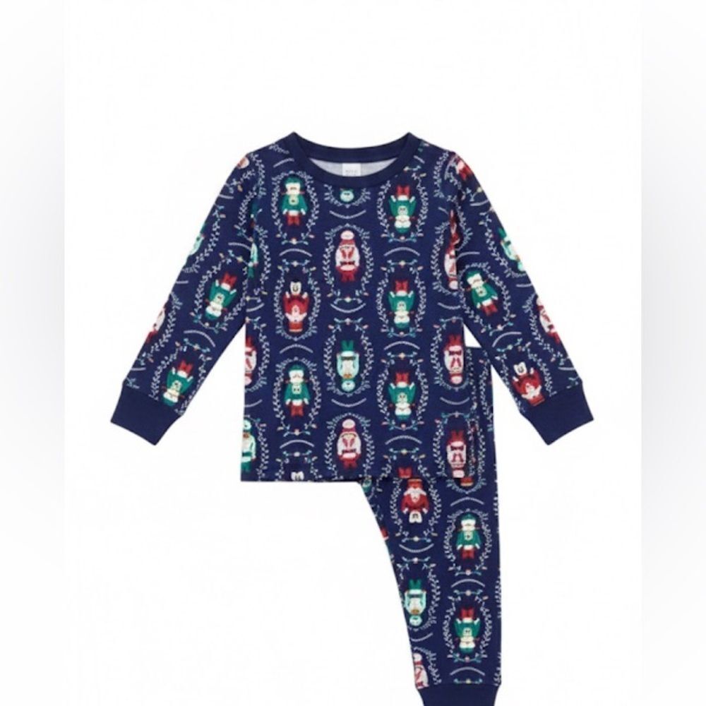 Holiday Lane NWT Toddler Unisex Nut Cracker Cotton Snug Fit Matching Family Paja